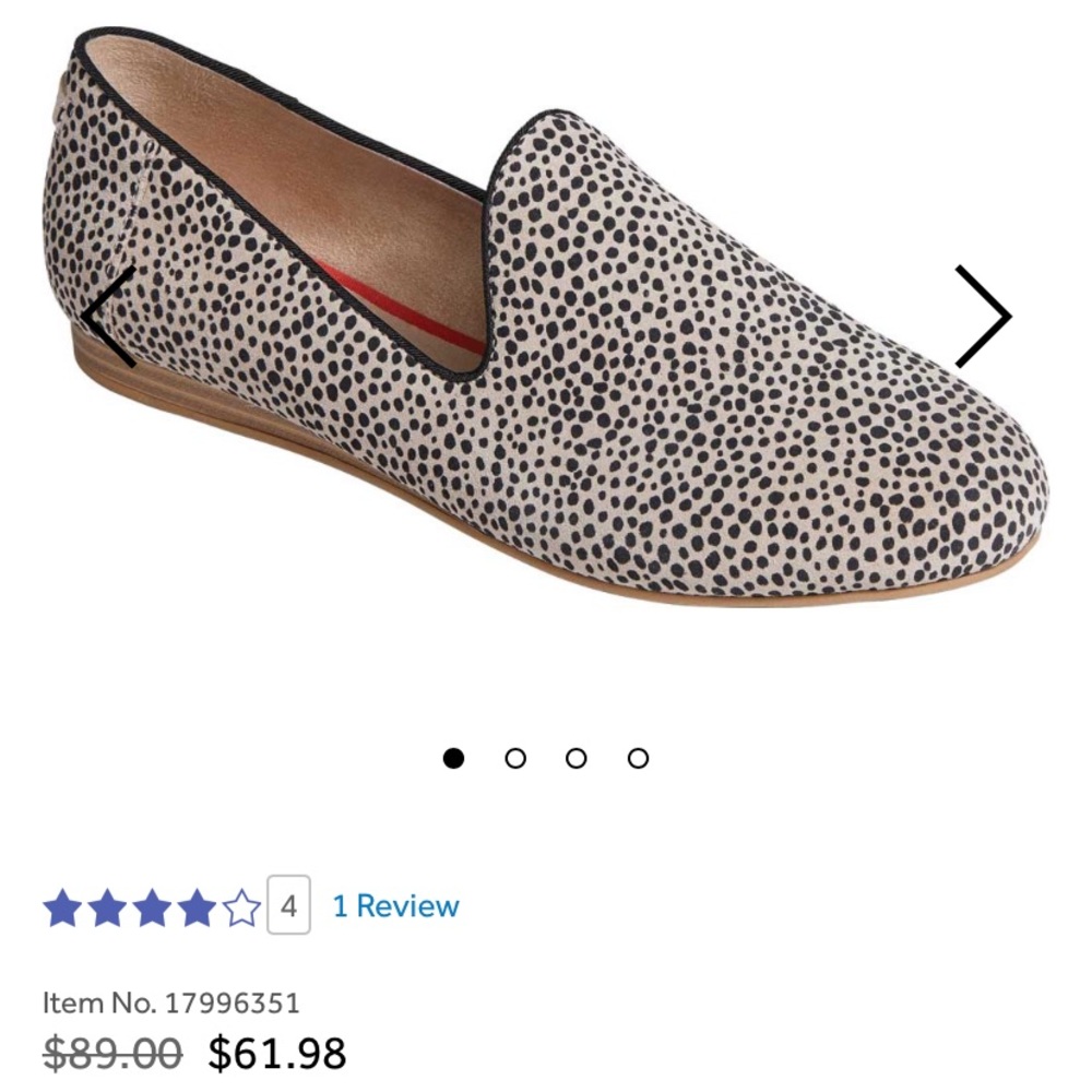 Toms Darcy Smoking Flat women’s size 10